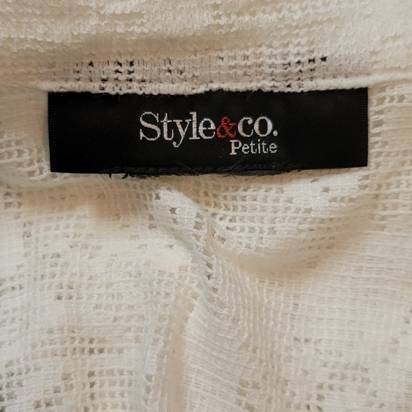 Style & Co. petite long sleeve blouse - Picture 12 of 14